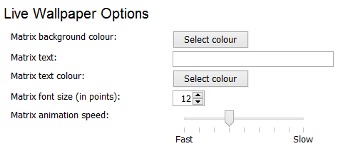 CLWC 3.2 Preview 2 - Change Matrix Animation Speed